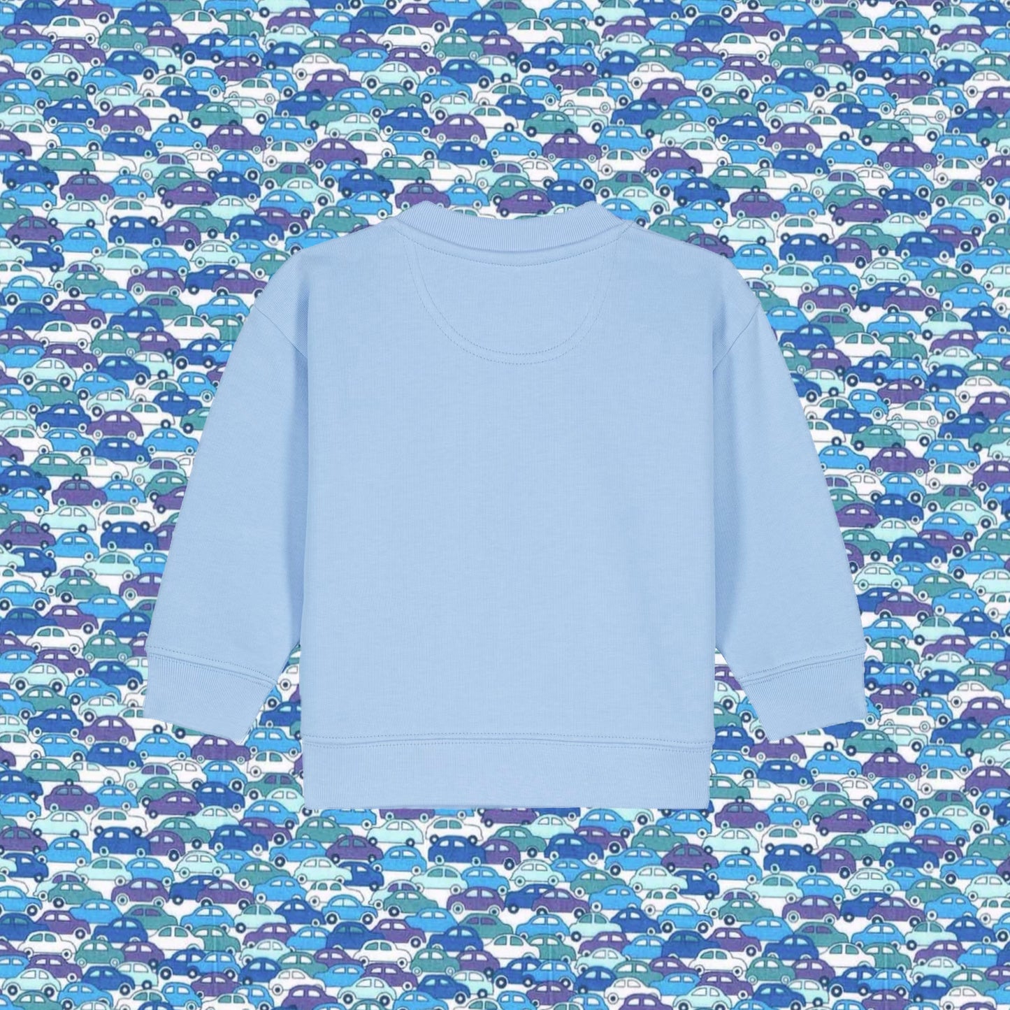 Baby Sweatshirt Light Blue - Sports Car Blue