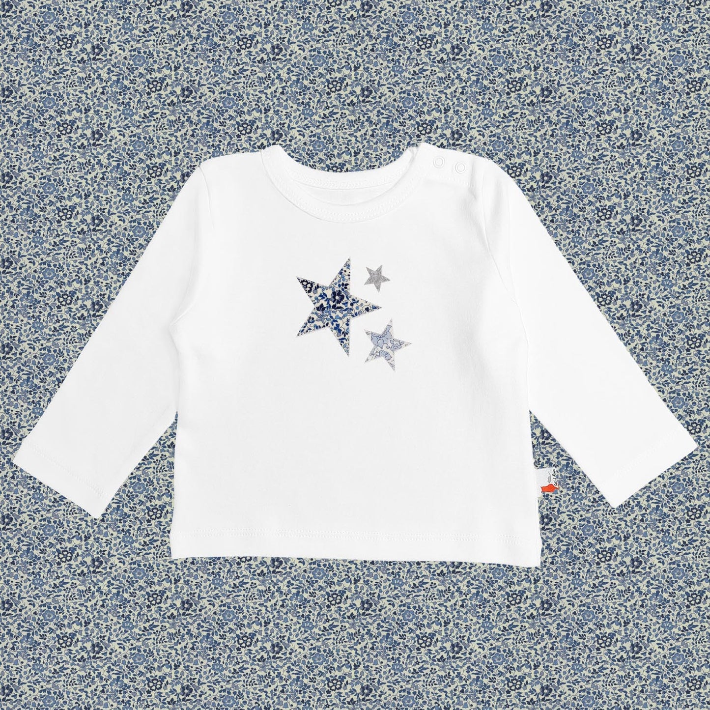 Long Sleeve T-Shirt - Stars Blue