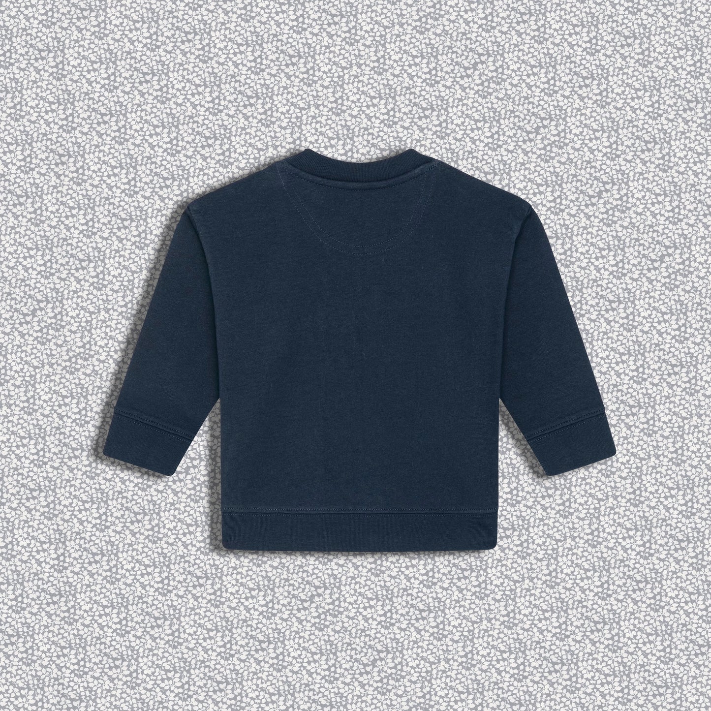 Baby Sweatshirt Navy - Polar Bear Grey