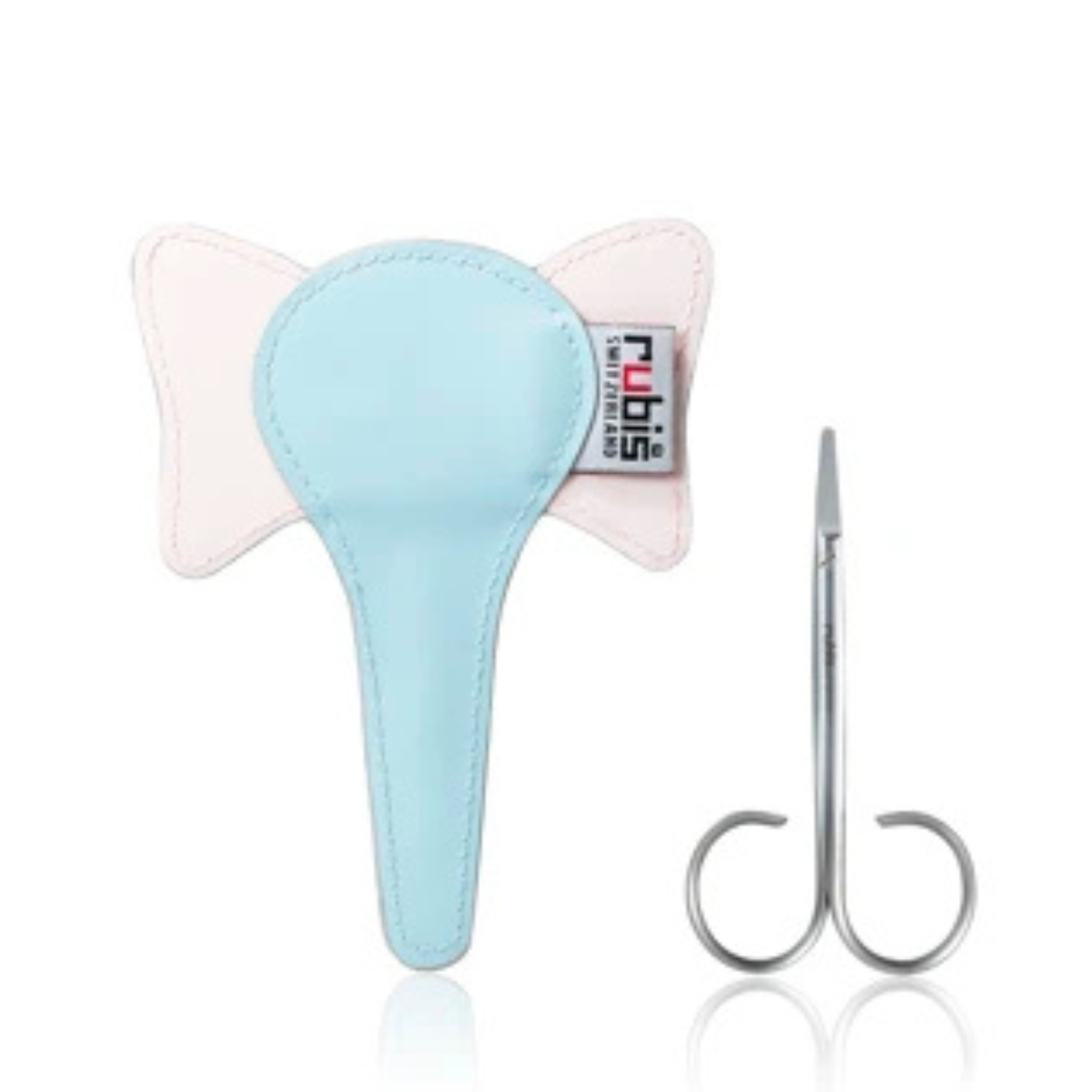 Baby Nail Scissors in Elephant Pouch