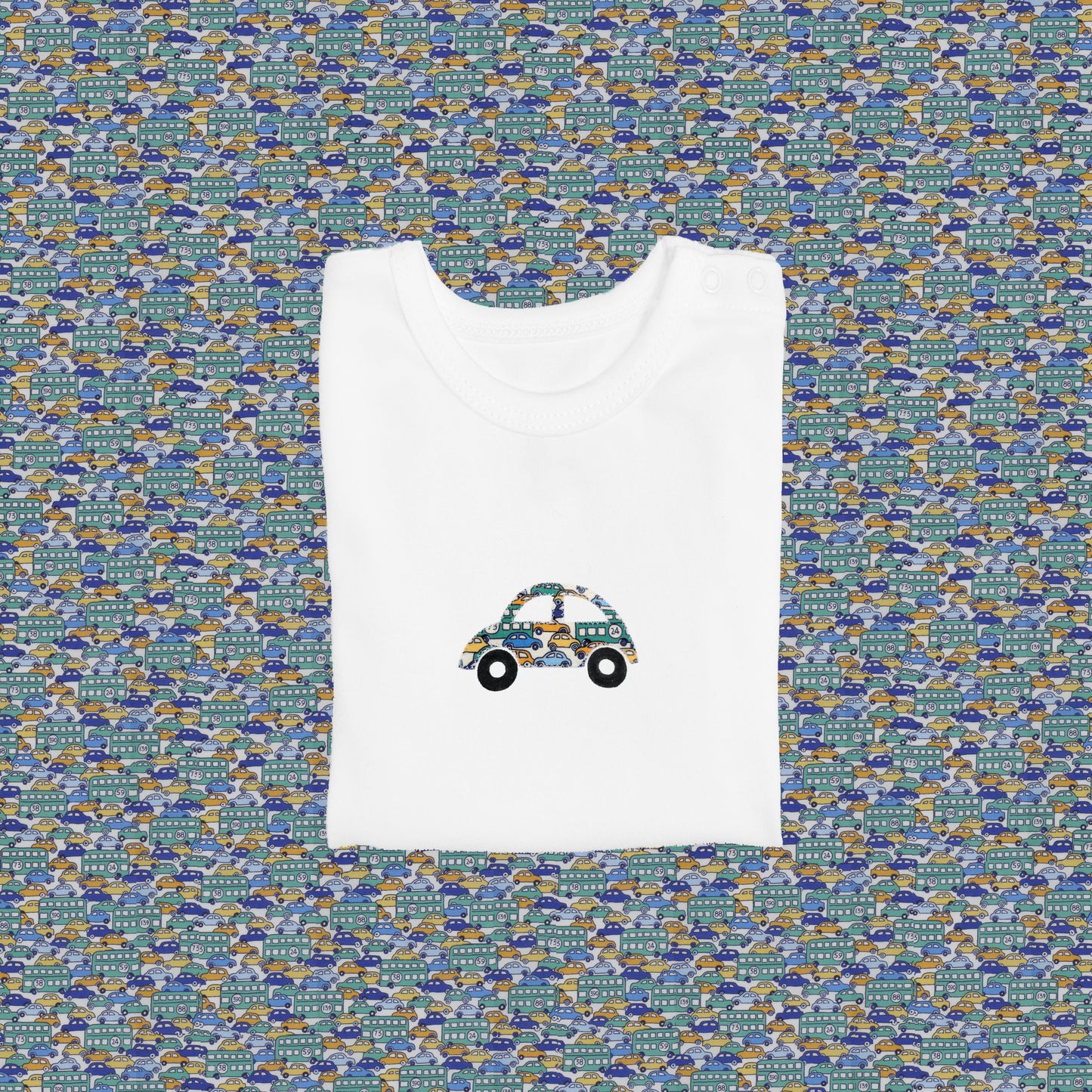 Short Sleeve T-Shirt - Car Green
