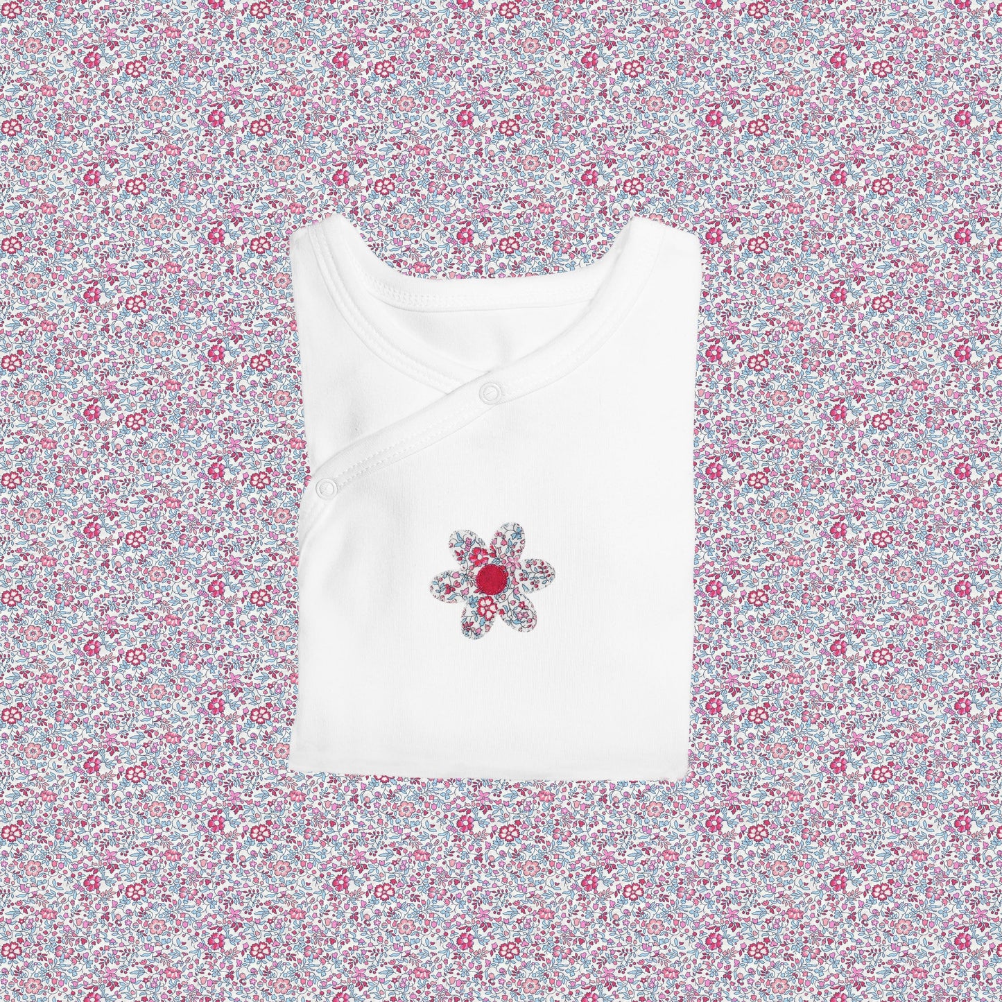 Sleepsuit - Flower Pink