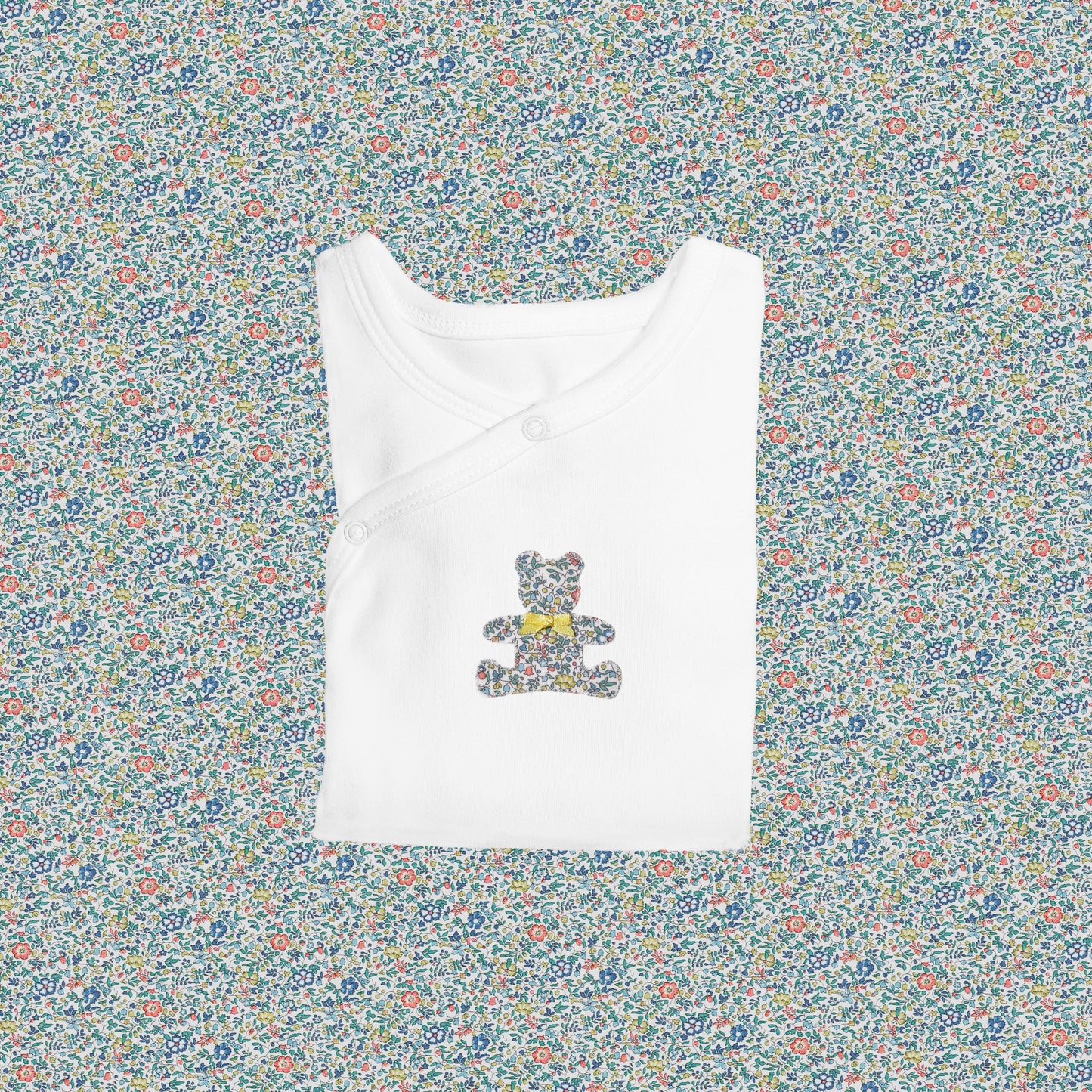 Sleepsuit - Teddy Bear Yellow/Blue