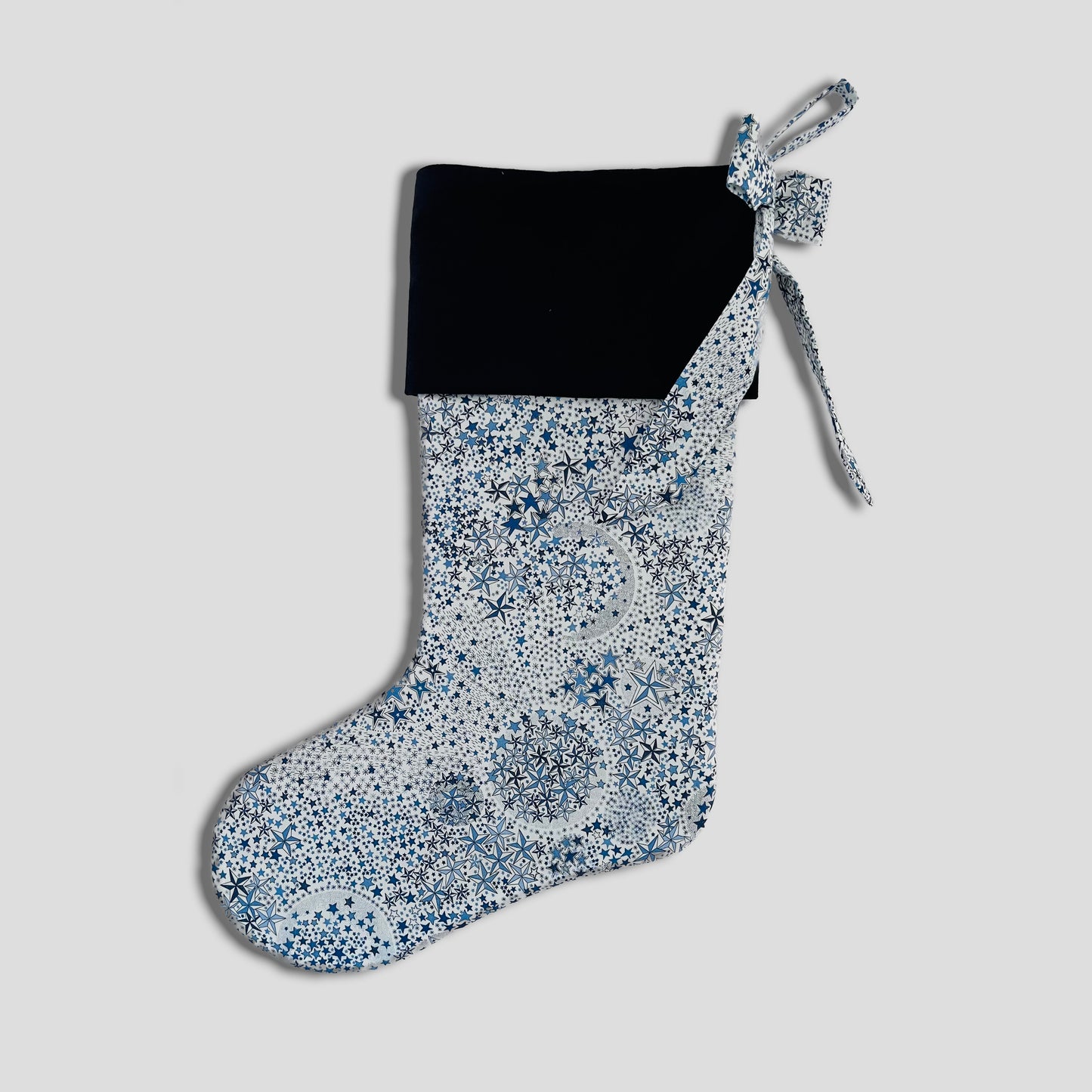 Christmas Stocking  - Adelajda star blue
