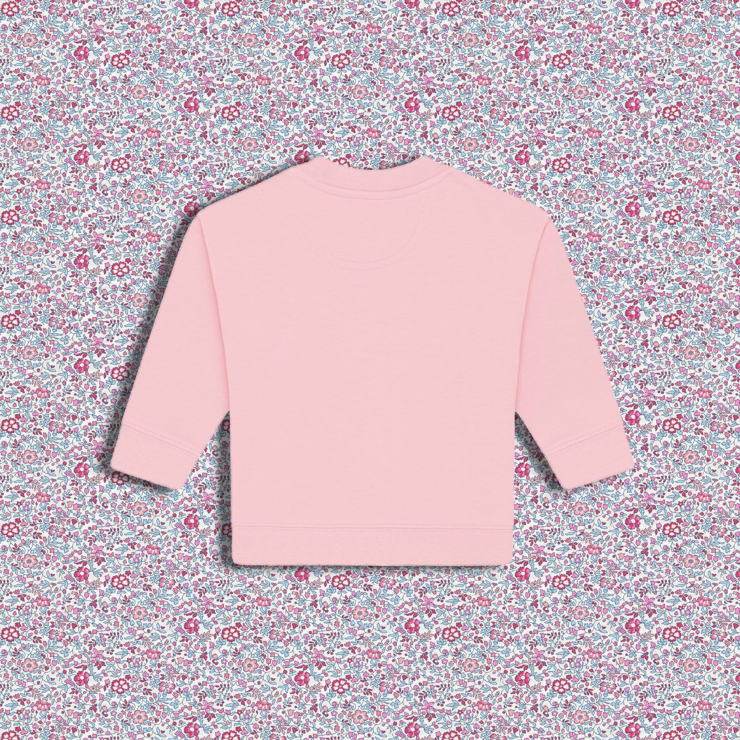 Baby Sweatshirt Pink - Stars Pink