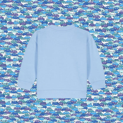 Baby Sweatshirt Light Blue - Sports Car Blue