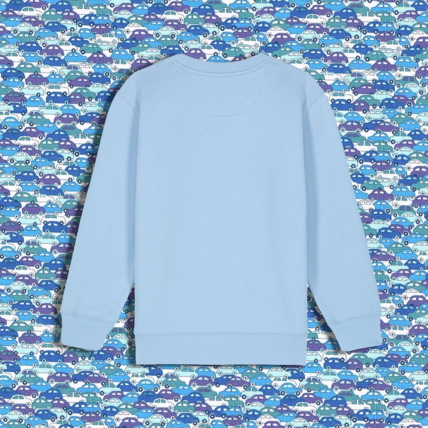 Kids Sweatshirt Light Blue - Sports Car Blue