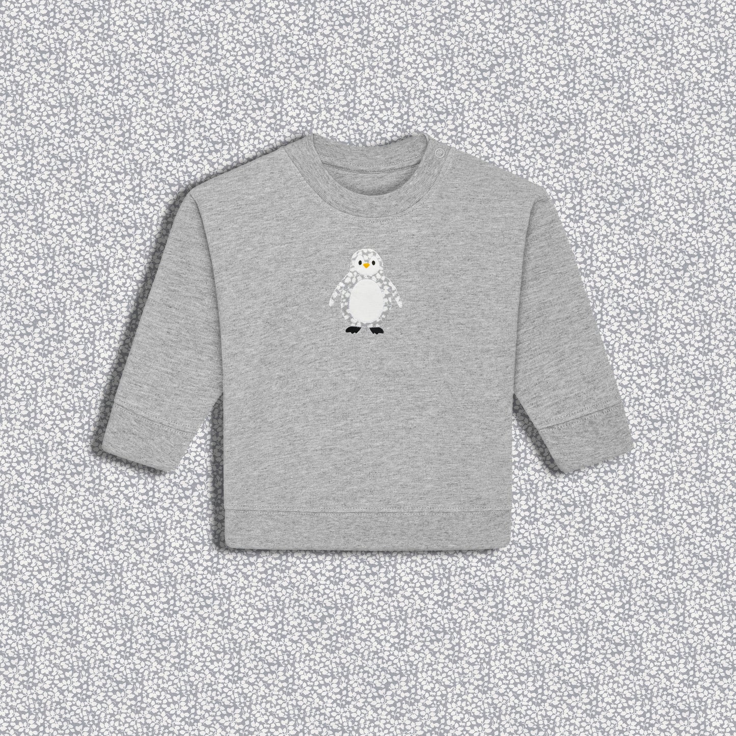 Baby Sweatshirt Grey - Penguin Grey