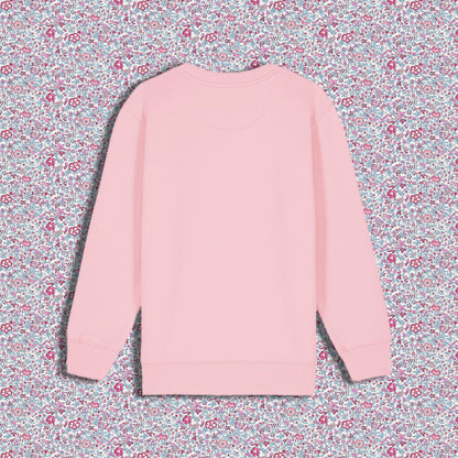 Kids Sweatshirt Pink - Stars Pink