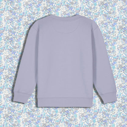 Kids Sweatshirt Lavender - Bow