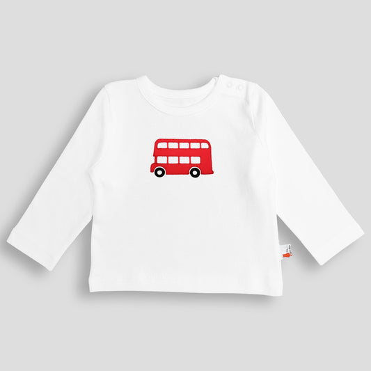 Long Sleeve T-Shirt - London Bus Red