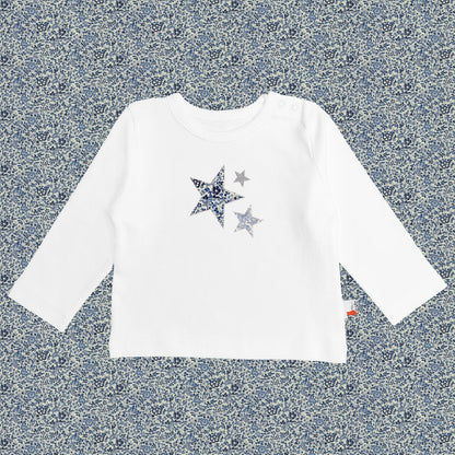 Long Sleeve T-Shirt - Stars Blue