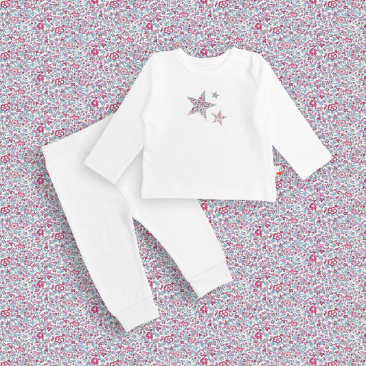 Lounge Set - Stars Pink