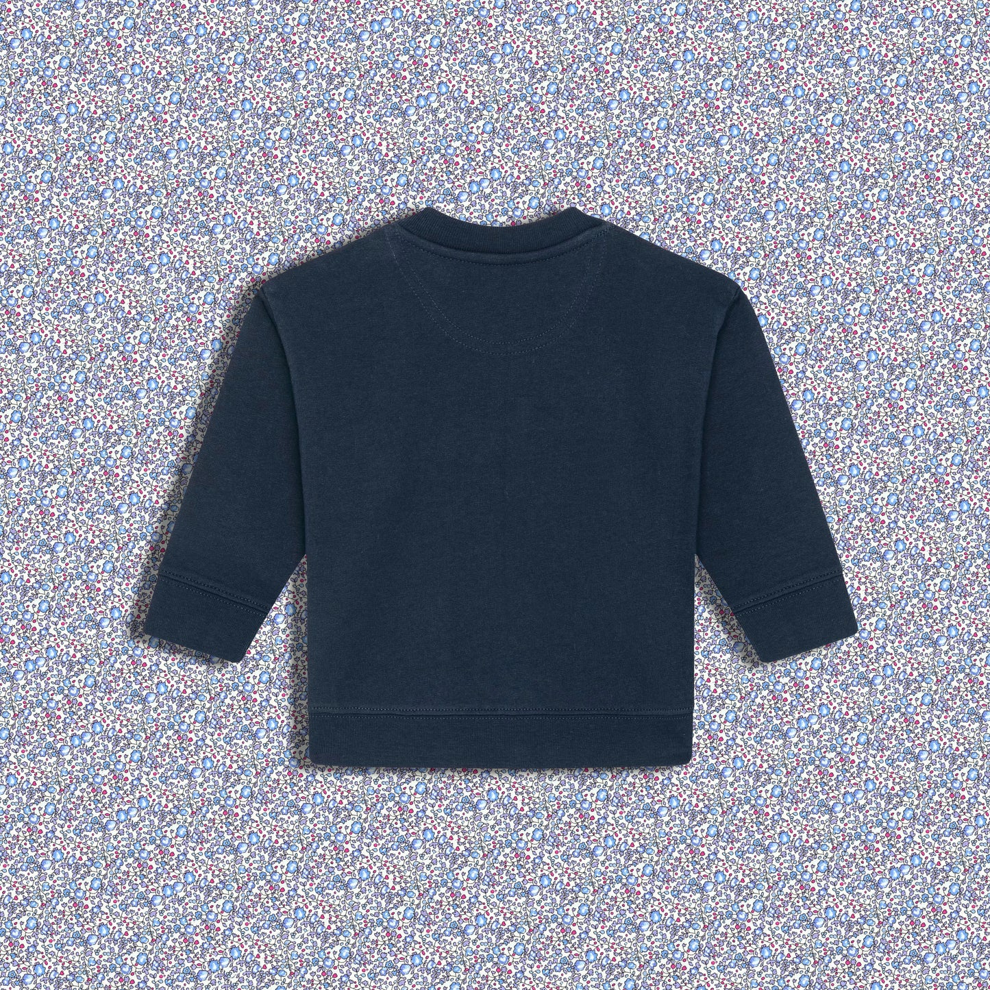Baby Sweatshirt Navy - Kite Light Blue