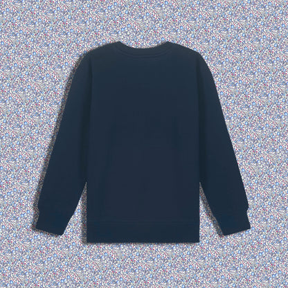 Kids Sweatshirt Navy - Kite Light Blue