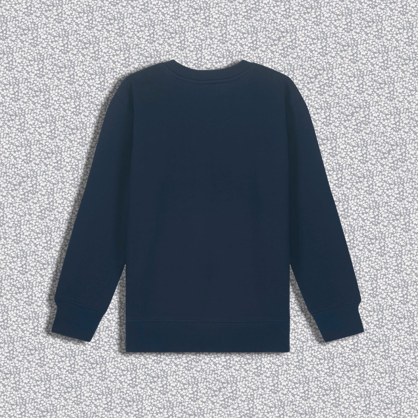 Kids Sweatshirt Navy - Polar Bear Grey