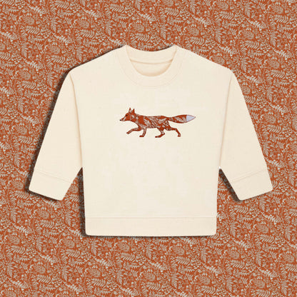 Baby Sweatshirt Natural  - Fox