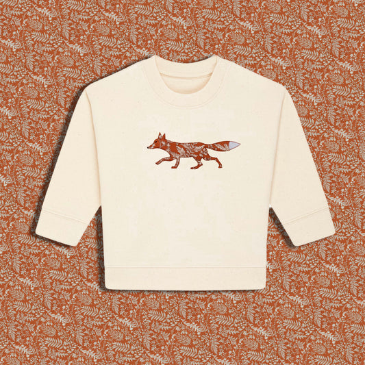 Baby Sweatshirt Natural  - Fox