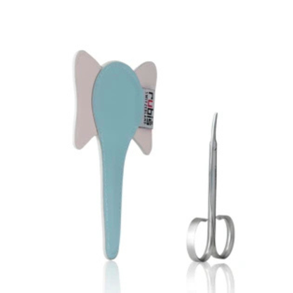 Baby Nail Scissors in Elephant Pouch