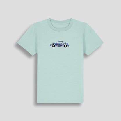 Short Sleeve T-Shirt Carribean Blue - Sports Car Blue
