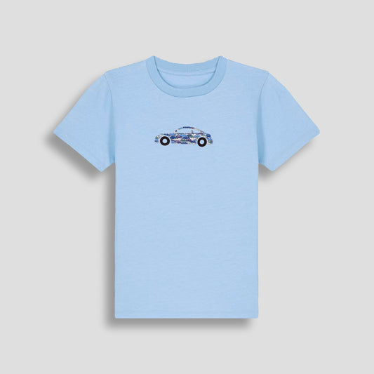 Short Sleeve T-Shirt Light Blue - Sports Car Blue