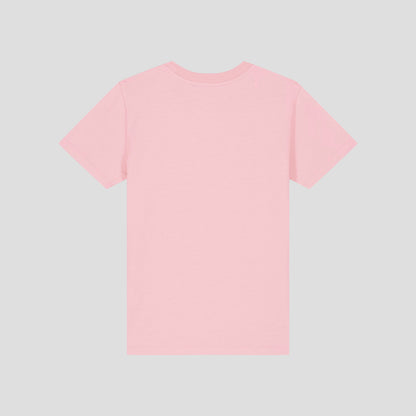 Short Sleeve T-Shirt Pink - Butterfly Pastel Pink