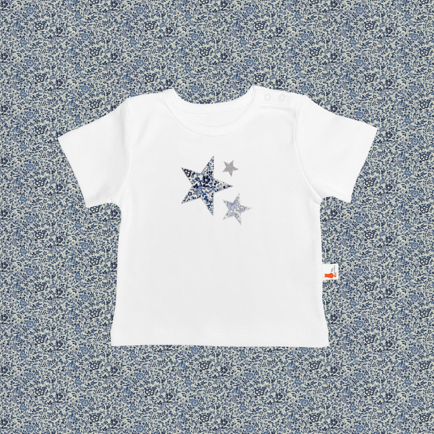 Short Sleeve T-Shirt - Stars Blue