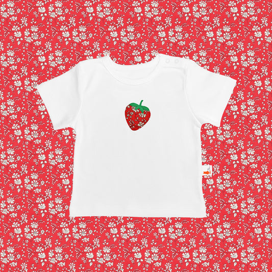 Short Sleeve T-Shirt - Strawberry Red