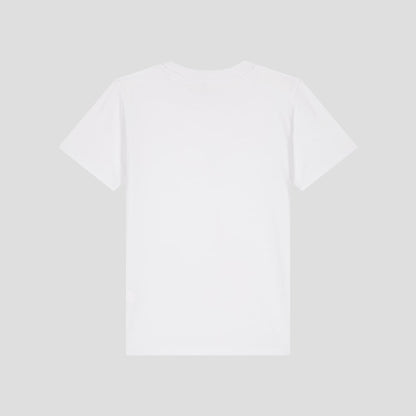 Short Sleeve T-Shirt White - Butterfly Light Pink