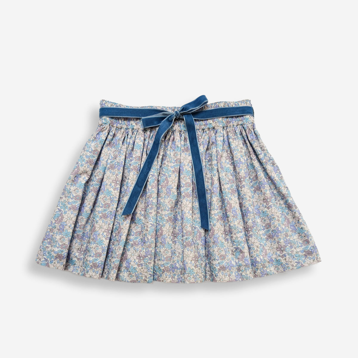 Girls Skirt - Silver Blue