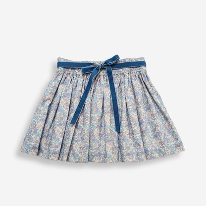 Girls Skirt - Silver Blue