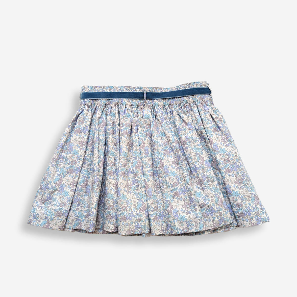 Girls Skirt - Silver Blue
