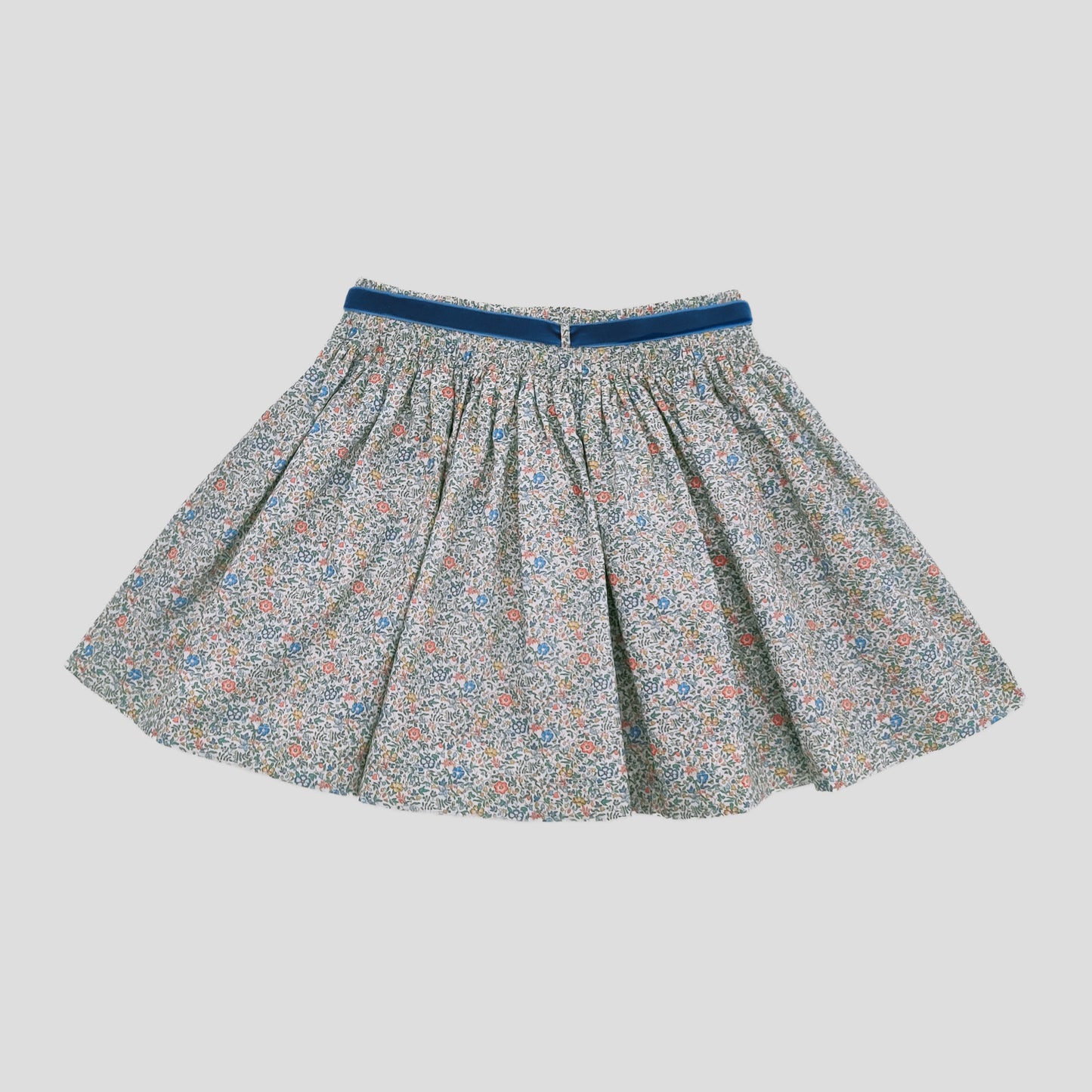 Girls Skirt -  Yellow/Blue