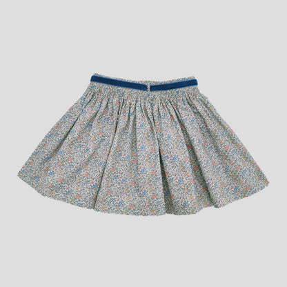 Girls Skirt -  Yellow/Blue