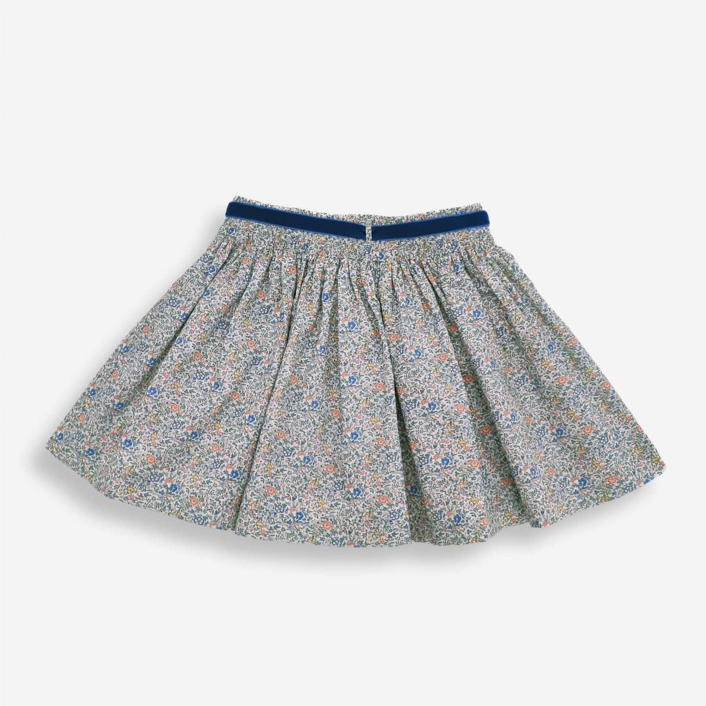 Girls Skirt -  Yellow/Blue