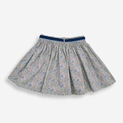 Girls Skirt -  Yellow/Blue