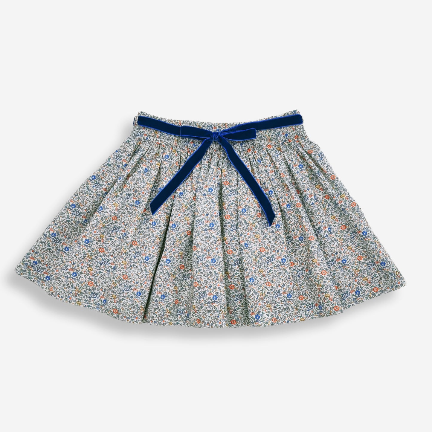 Girls Skirt -  Yellow/Blue