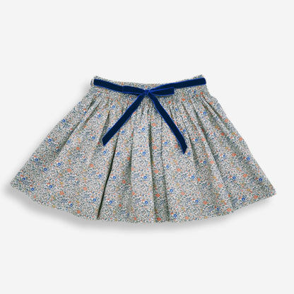 Girls Skirt -  Yellow/Blue