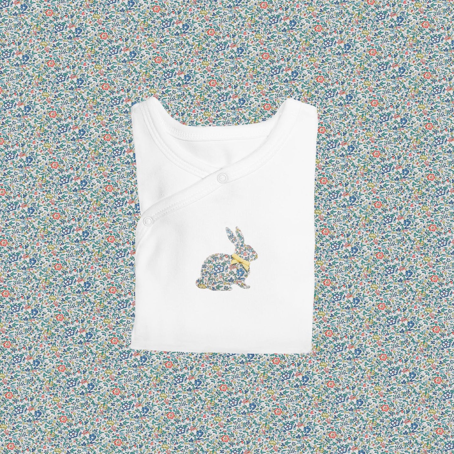 Sleepsuit - Bunny Yellow/Blue