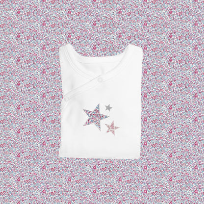 Sleepsuit - Stars Pink